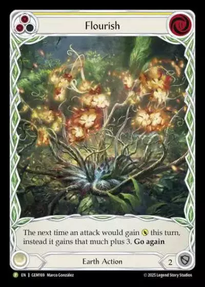 Flourish GEM169 - GEM - Pack 5 - Flesh and blood card