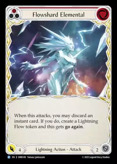 Flowshard Elemental OMN149 - Omens of the Third Age - Flesh and blood card