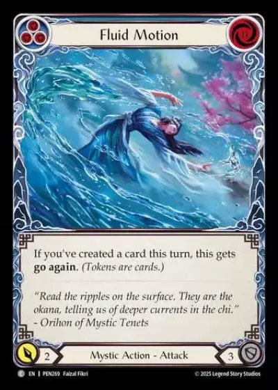 Fluid Motion PEN269 - Compendium of Rathe - Flesh and blood card