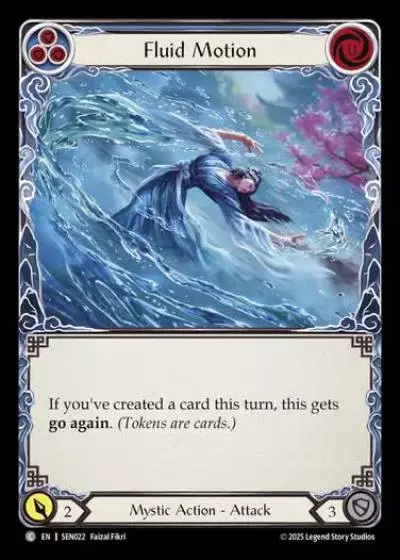 Fluid Motion SEN022 - Silver Age Chapter 2 - Enigma - Flesh and blood card
