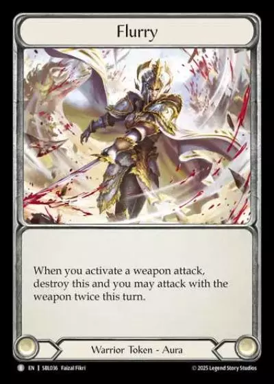 Flurry SBL036 - Silver Age Chapter 3 - Boltyn - Flesh and blood card