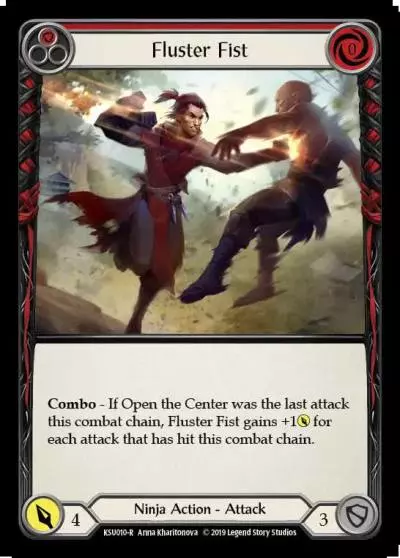 Fluster Fist RED KSU010 - Katsu, the Wanderer - Hero Deck - Flesh and blood card