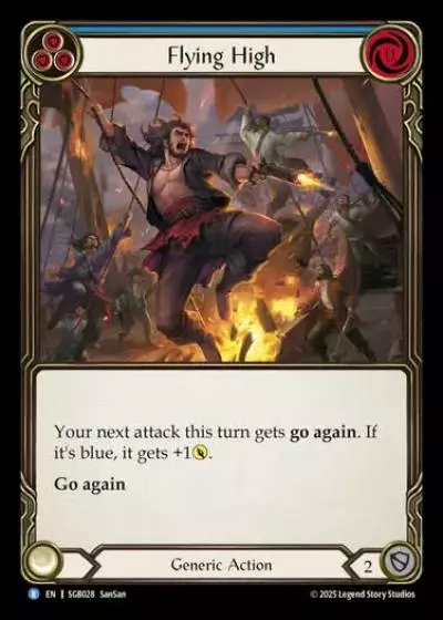 Flying High SGB028 - Silver Age Chapter 3 - Gravy Bones - Flesh and blood card