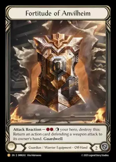 Fortitude of Anvilheim OMN242-RF - Omens of the Third Age - Flesh and blood card