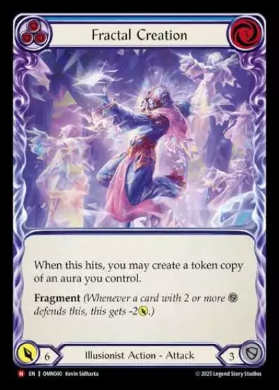 Fractal Creation OMN040 - Omens of the Third Age - Flesh and blood card