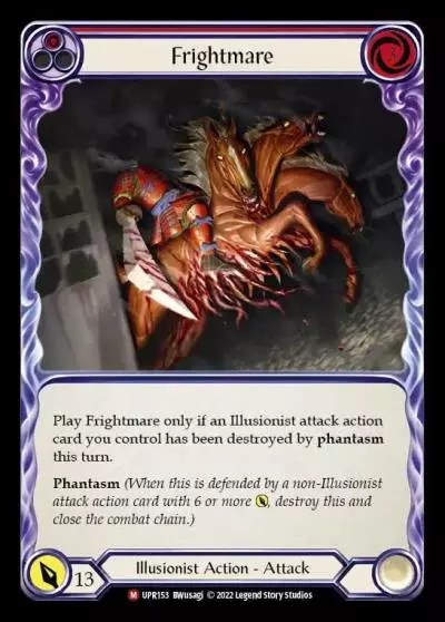 Frightmare RED UPR153 - Uprising - Flesh and blood card
