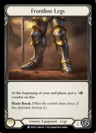 Frontline Legs DTD225 - Dusk till Dawn - Flesh and blood card