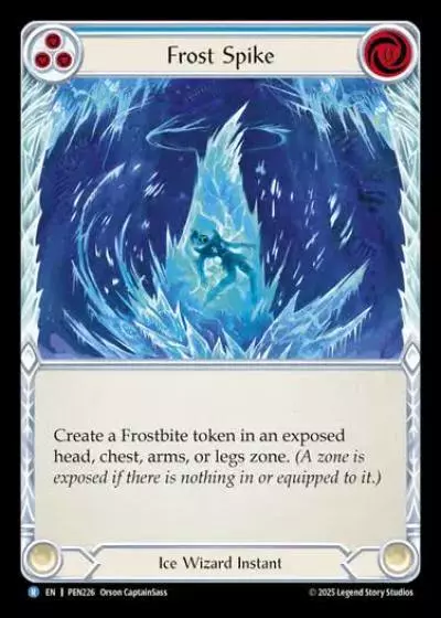 Frost Spike PEN226 - Compendium of Rathe - Flesh and blood card
