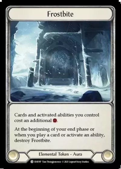 Frostbite EVR197 - Everfest - Flesh and blood card