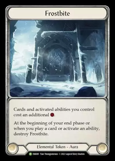 Frostbite FAB081-CF - Prize Wall - Everfest - Flesh and blood card