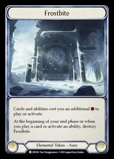 Frostbite UPR150 - Uprising - Flesh and blood card