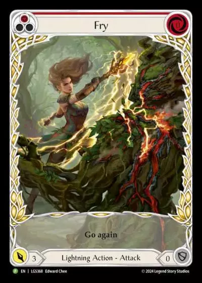 Fry RED LGS368-RF - Skirmish - Season 10 - Flesh and blood card