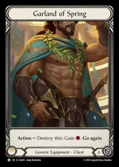 Garland of Spring LGS415-CF - Pre-release - Super Slam - Flesh and blood card