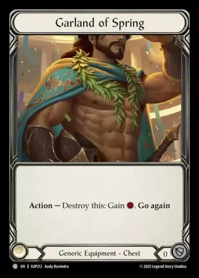 Garland of Spring SUP212 - Super Slam - Flesh and blood card
