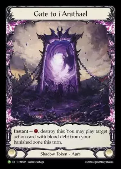 Gate to i'Arathael FAB507-RF - Calling - Usurp the Shadow Throne - Flesh and blood card