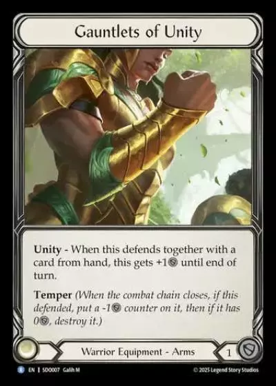 Gauntlets of Unity SDO007 - Silver Age Chapter 2 - Dorinthea - Flesh and blood card