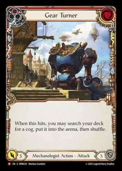 Gear Turner OMN235 - Omens of the Third Age - Flesh and blood card