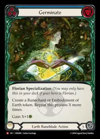 Germinate BLUE ROS004 - Rosetta - Flesh and blood card