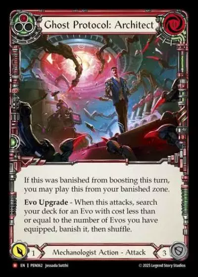 Ghost Protocol: Architect PEN062 - Compendium of Rathe - Flesh and blood card