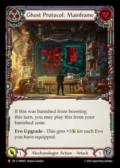 Ghost Protocol: Mainframe PEN063 - Compendium of Rathe - Flesh and blood card