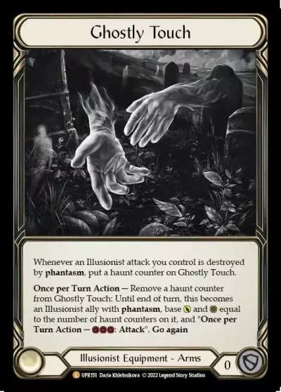 Ghostly Touch UPR151-RF - Uprising - Flesh and blood card