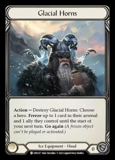 Glacial Horns UPR137 - Uprising - Flesh and blood card