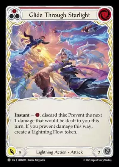 Glide Through Starlight OMN169 - Omens of the Third Age - Flesh and blood card