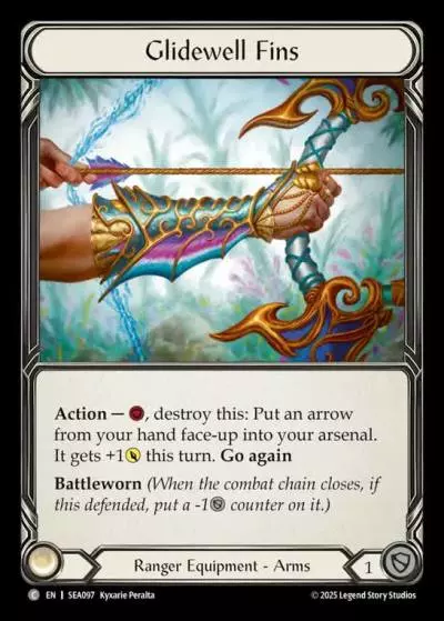 Glidewell Fins SEA097 - High Seas - Flesh and blood card
