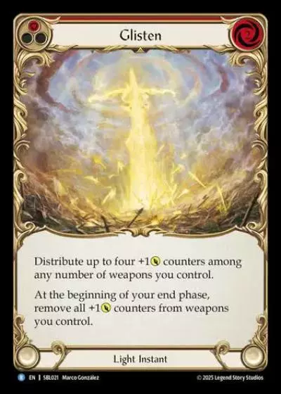 Glisten SBL021 - Silver Age Chapter 3 - Boltyn - Flesh and blood card