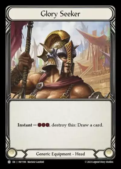 Glory Seeker HVY196 - Heavy Hitters - Flesh and blood card