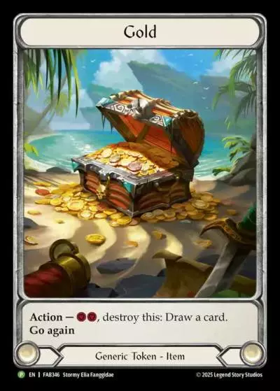 Gold FAB346-CF - Calling - High Seas - Flesh and blood card