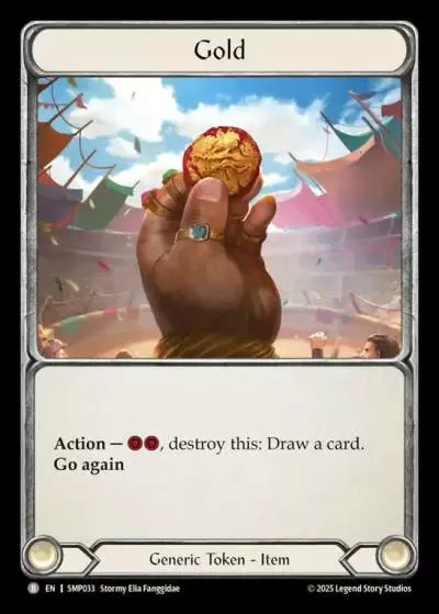 Gold SMP033 - Smash Palace - Flesh and blood card