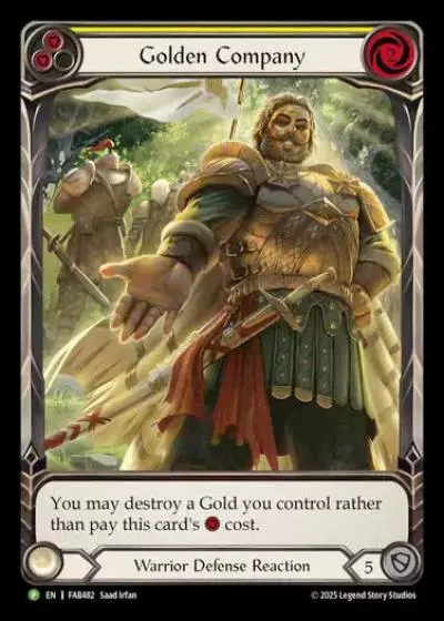 Golden Company FAB482-RF - Marketing - GEN CON Omens of the Third Age - Flesh and blood card