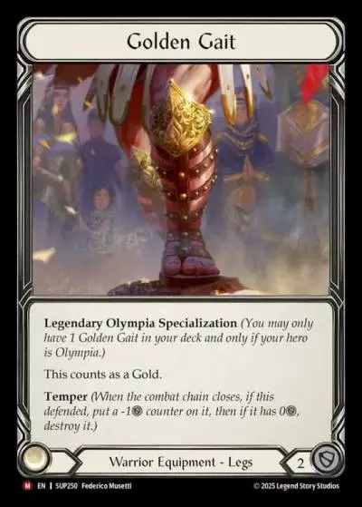 Golden Gait SUP250 - Super Slam - Flesh and blood card