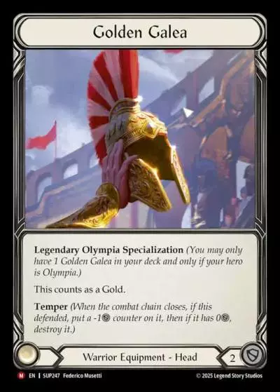 Golden Galea SUP247 - Super Slam - Flesh and blood card