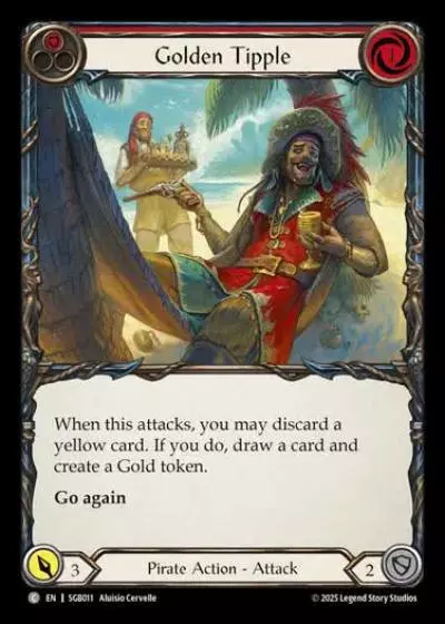 Golden Tipple SGB011 - Silver Age Chapter 3 - Gravy Bones - Flesh and blood card