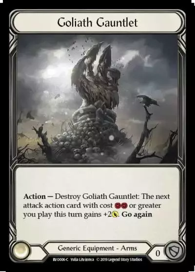 Goliath Gauntlet BVO006 - Bravo, Showstopper - Hero Deck - Flesh and blood card