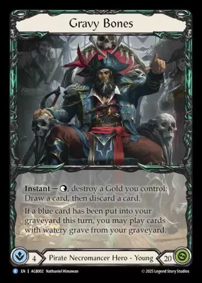 Gravy Bones AGB002-RF - Armory Deck - Gravy Bones - Flesh and blood card