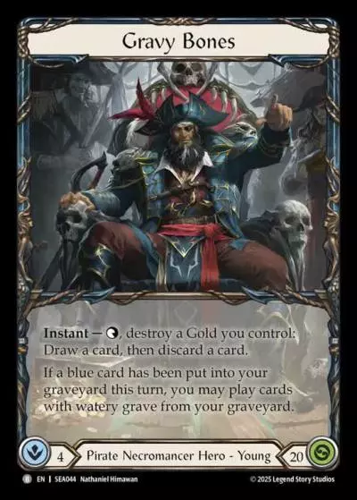 Gravy Bones SEA044 - High Seas - Flesh and blood card
