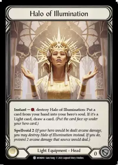 Halo of Illumination MON061 - Monarch - Flesh and blood card