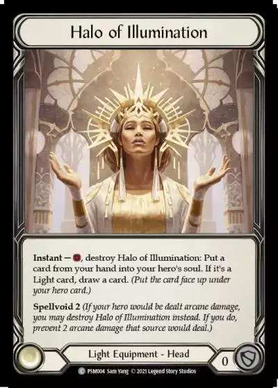 Halo of Illumination PSM004 - Prism - Blitz Deck - Flesh and blood card