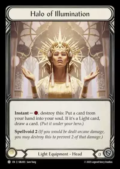 Halo of Illumination SBL003 - Silver Age Chapter 3 - Boltyn - Flesh and blood card
