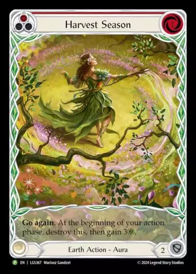 Harvest Season RED LGS367-RF - Skirmish - Season 10 - Flesh and blood card
