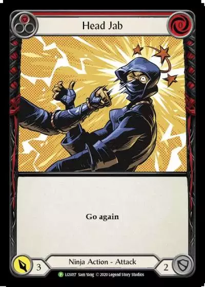 Head Jab RED LGS017-RF - Skirmish - Season 1 - Flesh and blood card