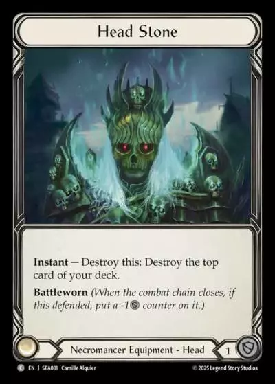 Head Stone SEA081-TP - High Seas - Treasure Pack - Flesh and blood card