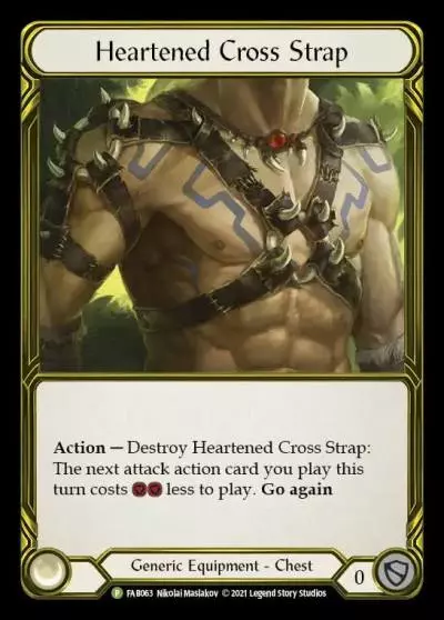 Heartened Cross Strap FAB063-GF - ProQuest - Season 1 and 2 - Flesh and blood card