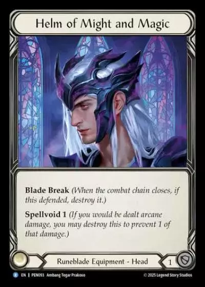 Helm of Might and Magic PEN093 - Compendium of Rathe - Flesh and blood card