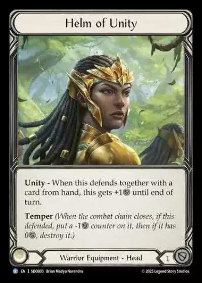 Helm of Unity SDO003 - Silver Age Chapter 2 - Dorinthea - Flesh and blood card