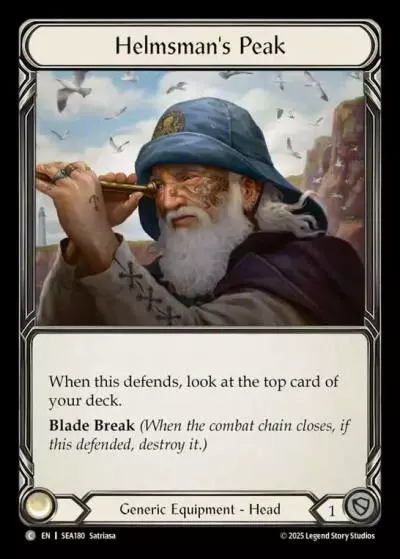 Helmsman's Peak SEA180 - High Seas - Flesh and blood card