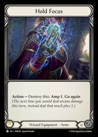 Hold Focus ROS165 - Rosetta - Flesh and blood card